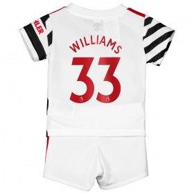 Camisolas de futebol Manchester United Williams 33 Criança Equipamento 3ª 2020/21 Manga Curta